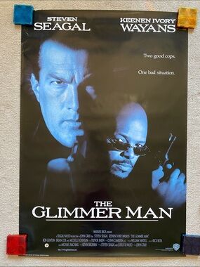 1996 The Glimmer Man Movie Poster